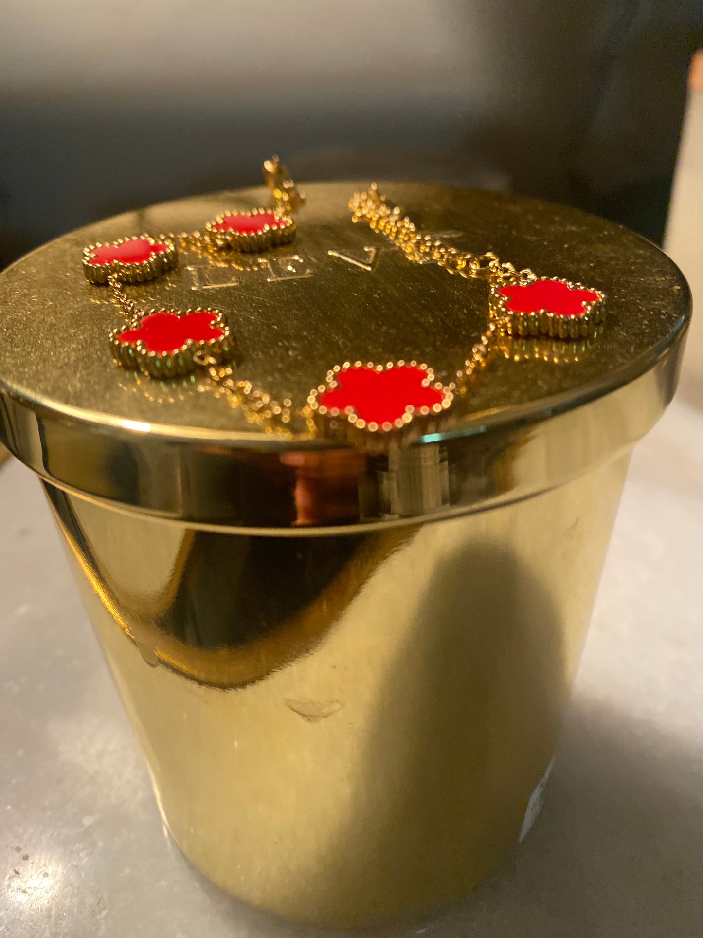 Lucky you clover bracelet