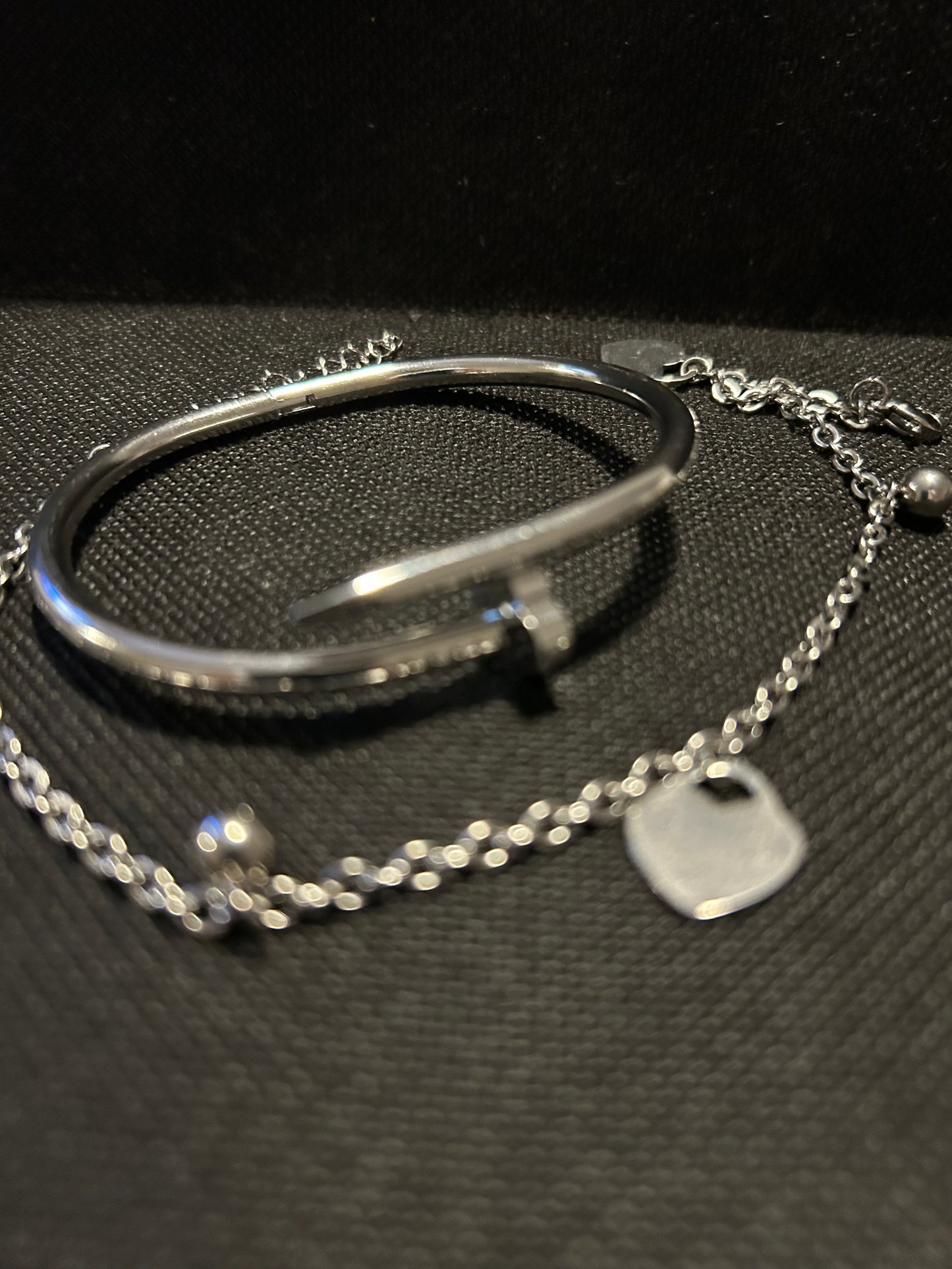 Heart and bangle
