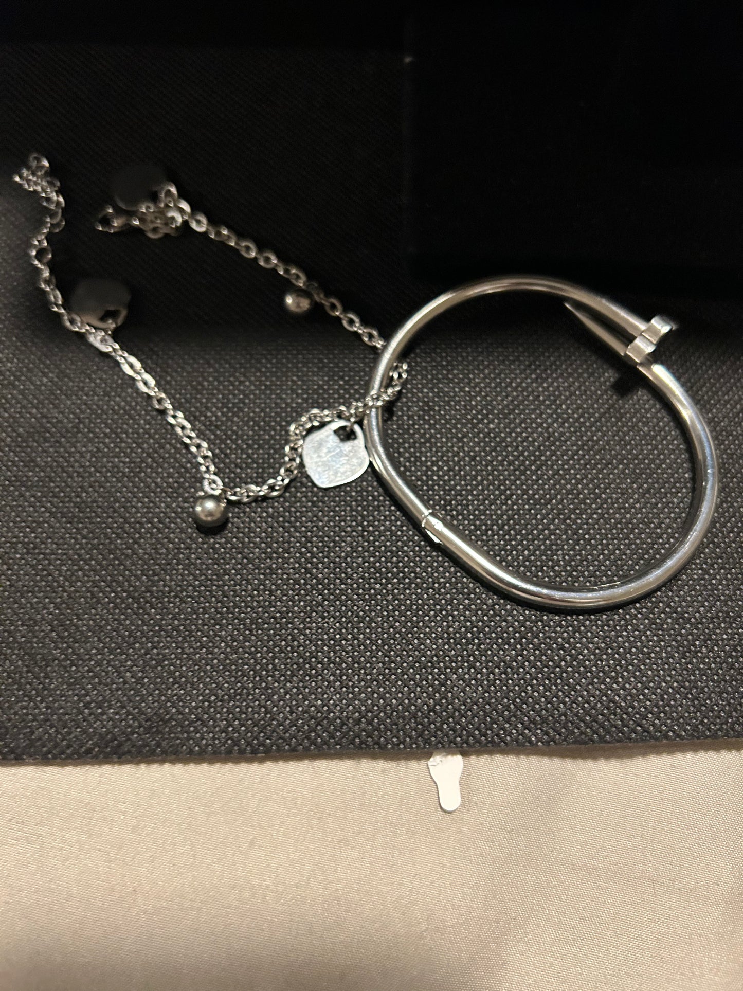 Heart and bangle