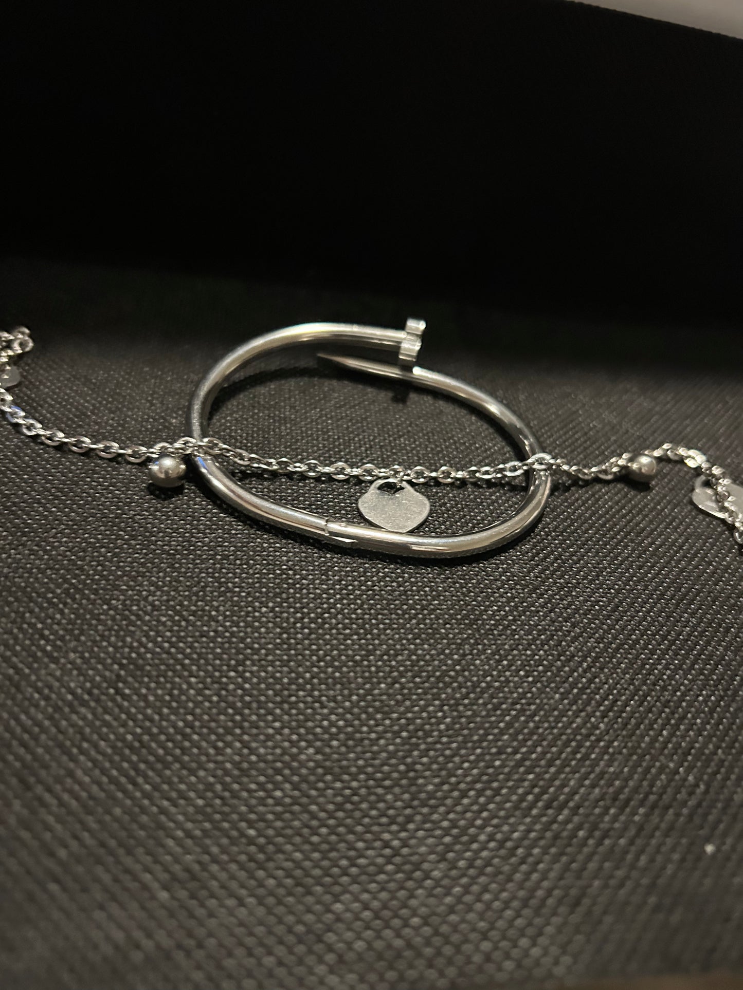 Heart and bangle