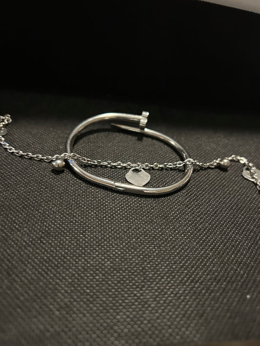 Heart and bangle